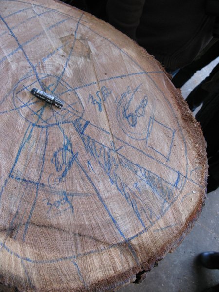 Vicard stave cuts