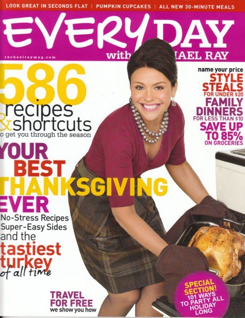 Rachel Ray Magazine story by Camper English