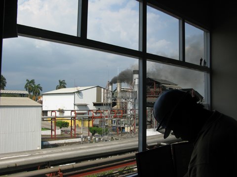Zacapa distillery control room views