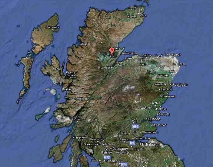 Dalmore distillery location