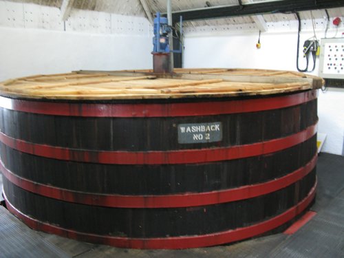 Fettercairn distillery washbacks