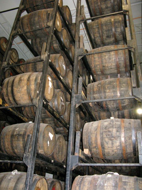Barrel aging tequila herradura distillery_tn