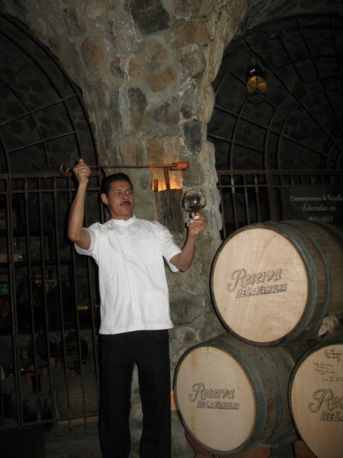 Barrel sample tequila jose cuervo distillery_tn