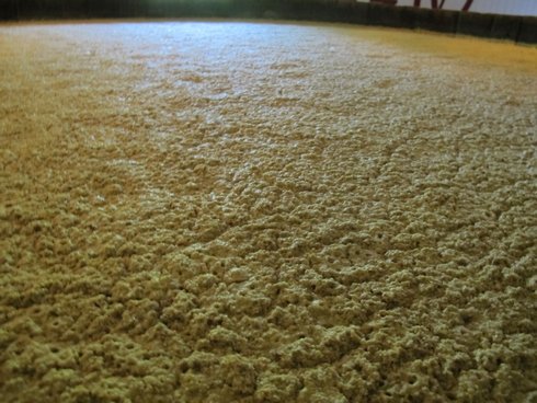 Makers Mark Distillery fermenting grains_tn