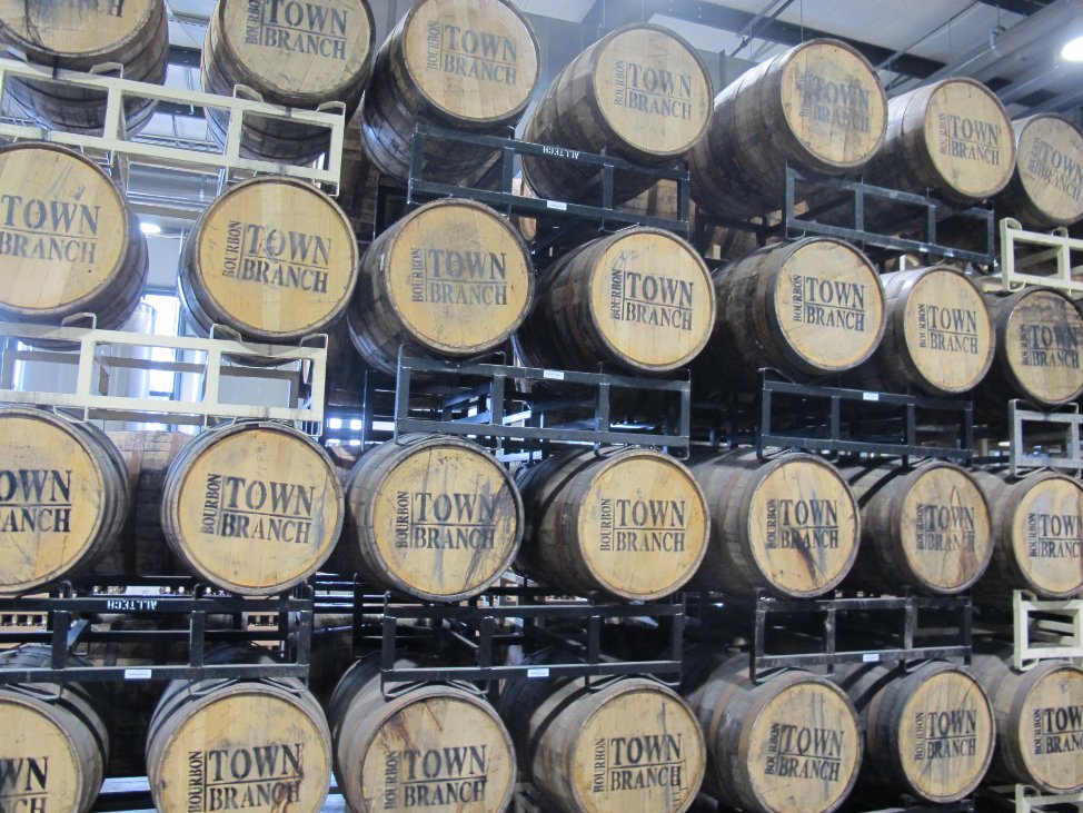 Alltech Distillery Town Branch display