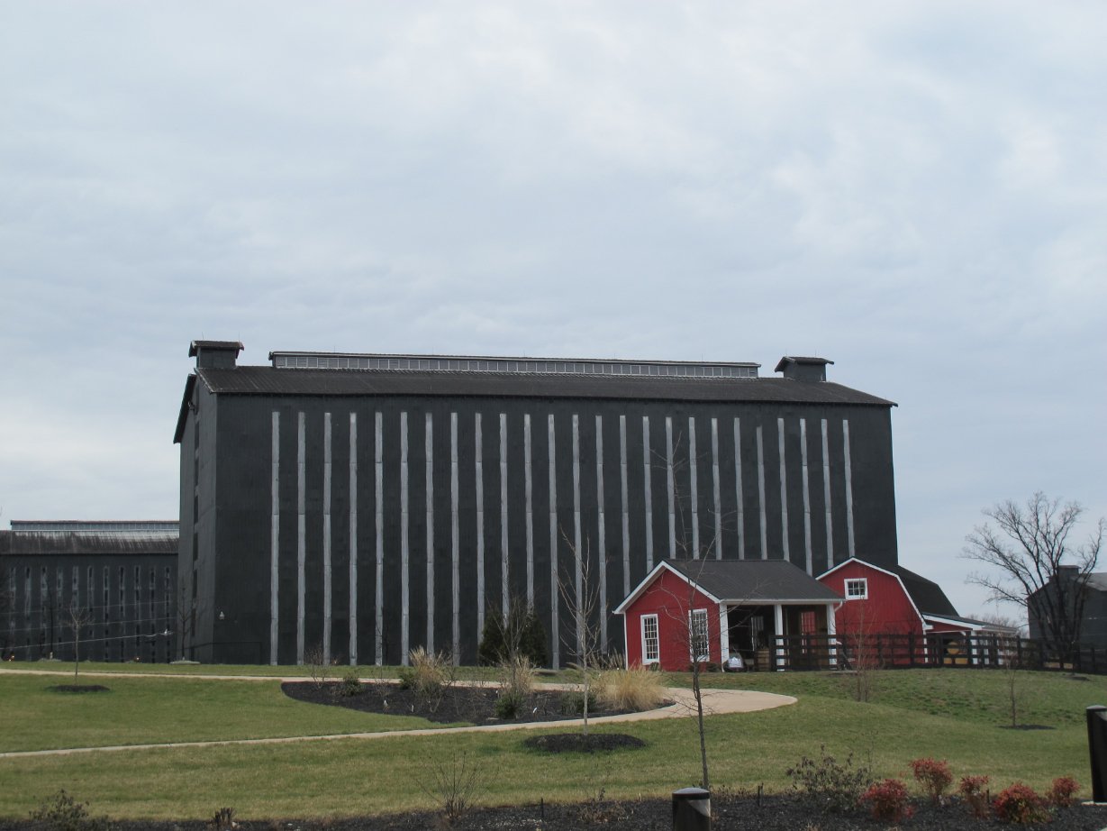 Jim Beam Distillery rickhouse
