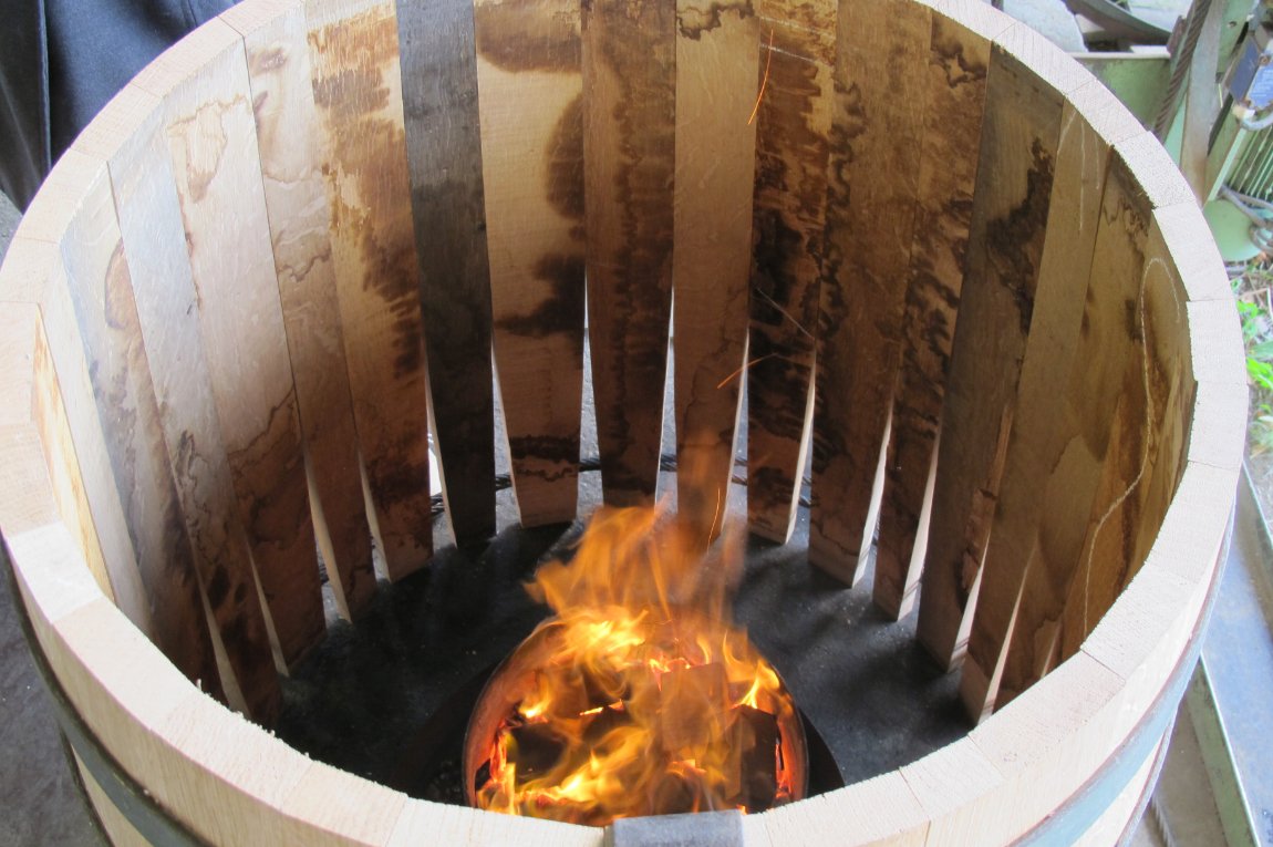 Barrel work 5 M Gilles Bartholomo Cooperage Armagnac