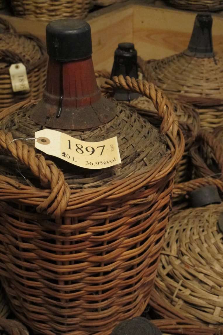 1897 demijohn Armagnac Gelas