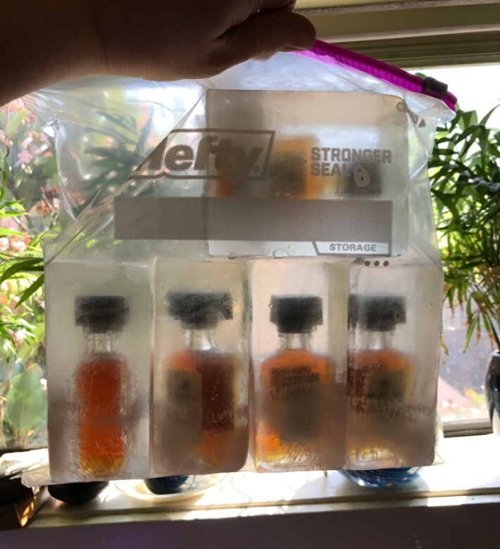 Disaronno minis in ice (8)