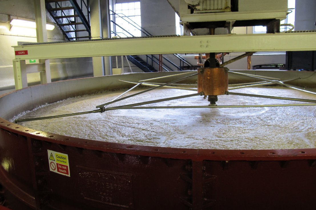 Deanston Scotch Whisky Distillery mash tun