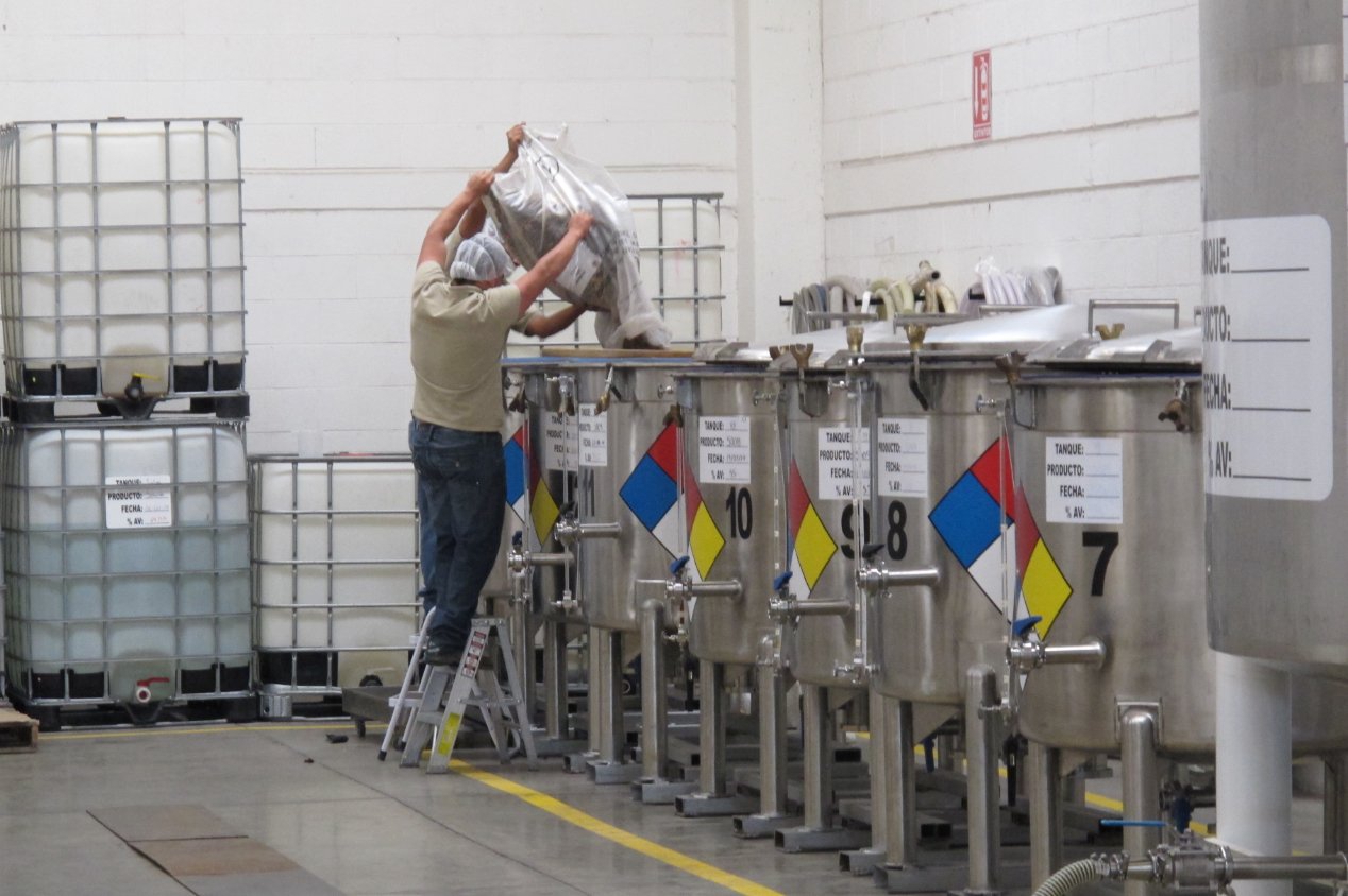 Ancho Reyes production facility Mexico5