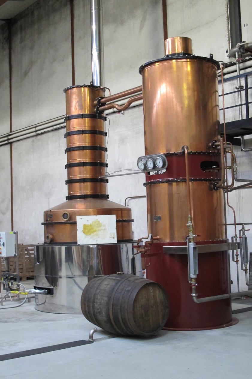 Column still Armagnac Janneau