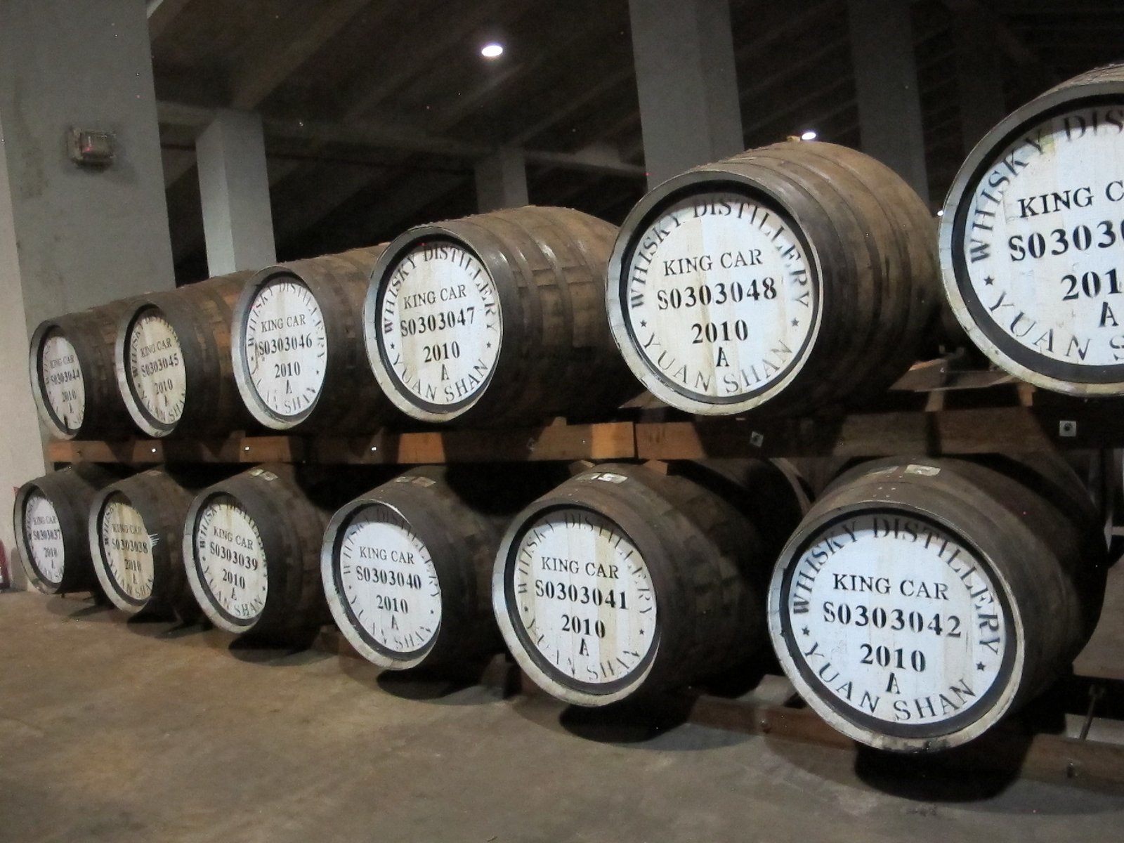 Kavalan Whisky Taiwan barrels 4