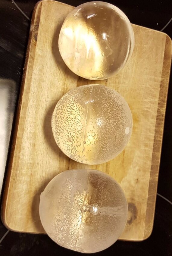 Boiled vs two unboiled