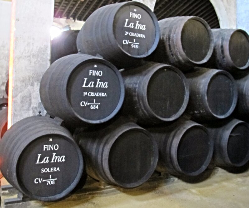 Lustau bodega barrels