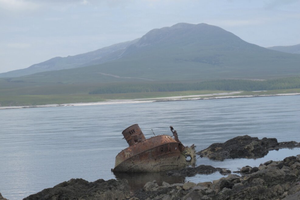 Bunnahabhain Distillery Islay Scotland shipwreck