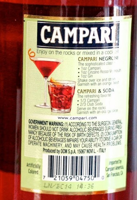 Campari usa
