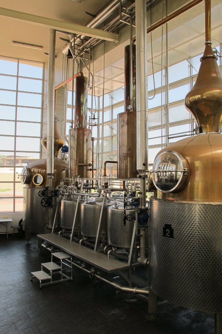 La Caravedo Distillery Pisco Porton Peru new distillery2