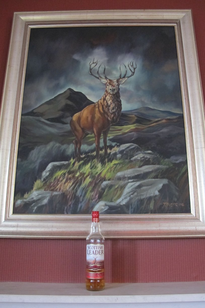 Deanston Scotch Whisky Distillery original label painting