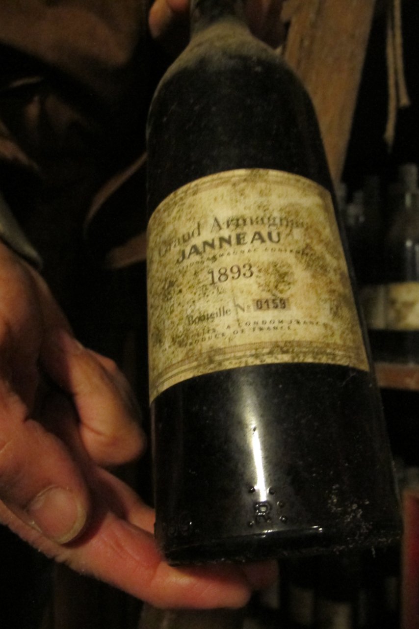 1893 brandy Armagnac Janneau