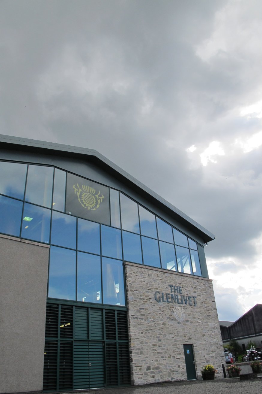 People Around stills Glenlivet Distillery