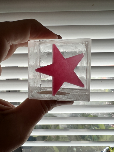 Stars in clear cubes3