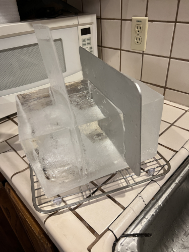One metal one plastic divider18