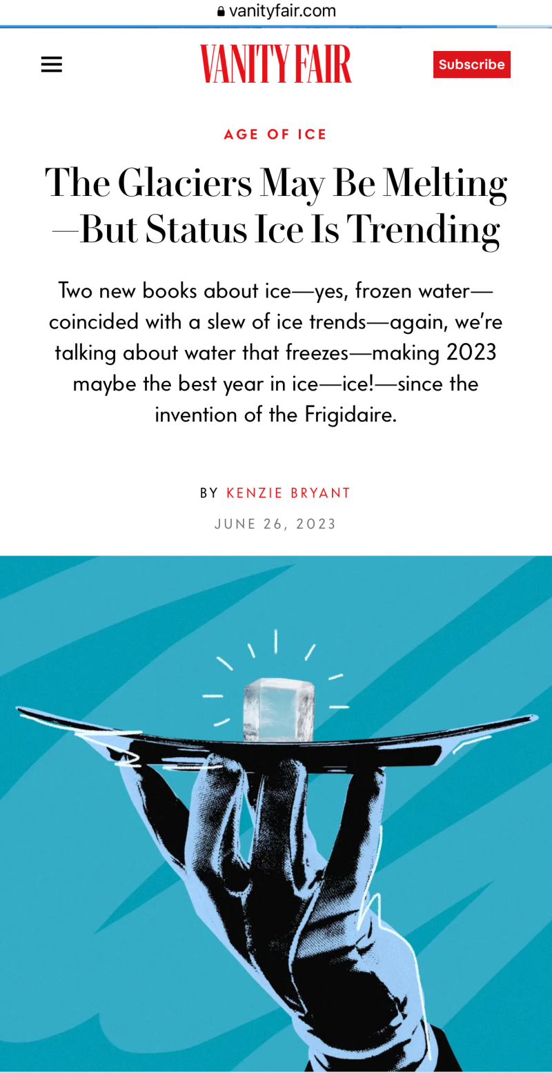 Vanity fair story