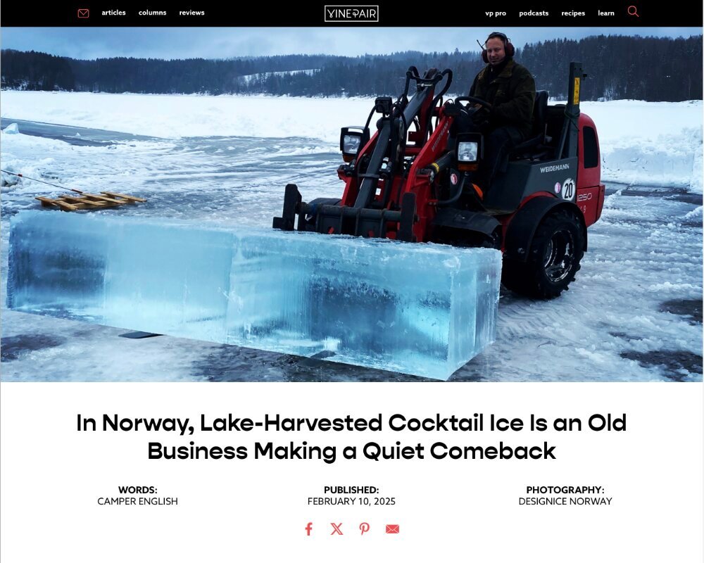 Vinepair ice story